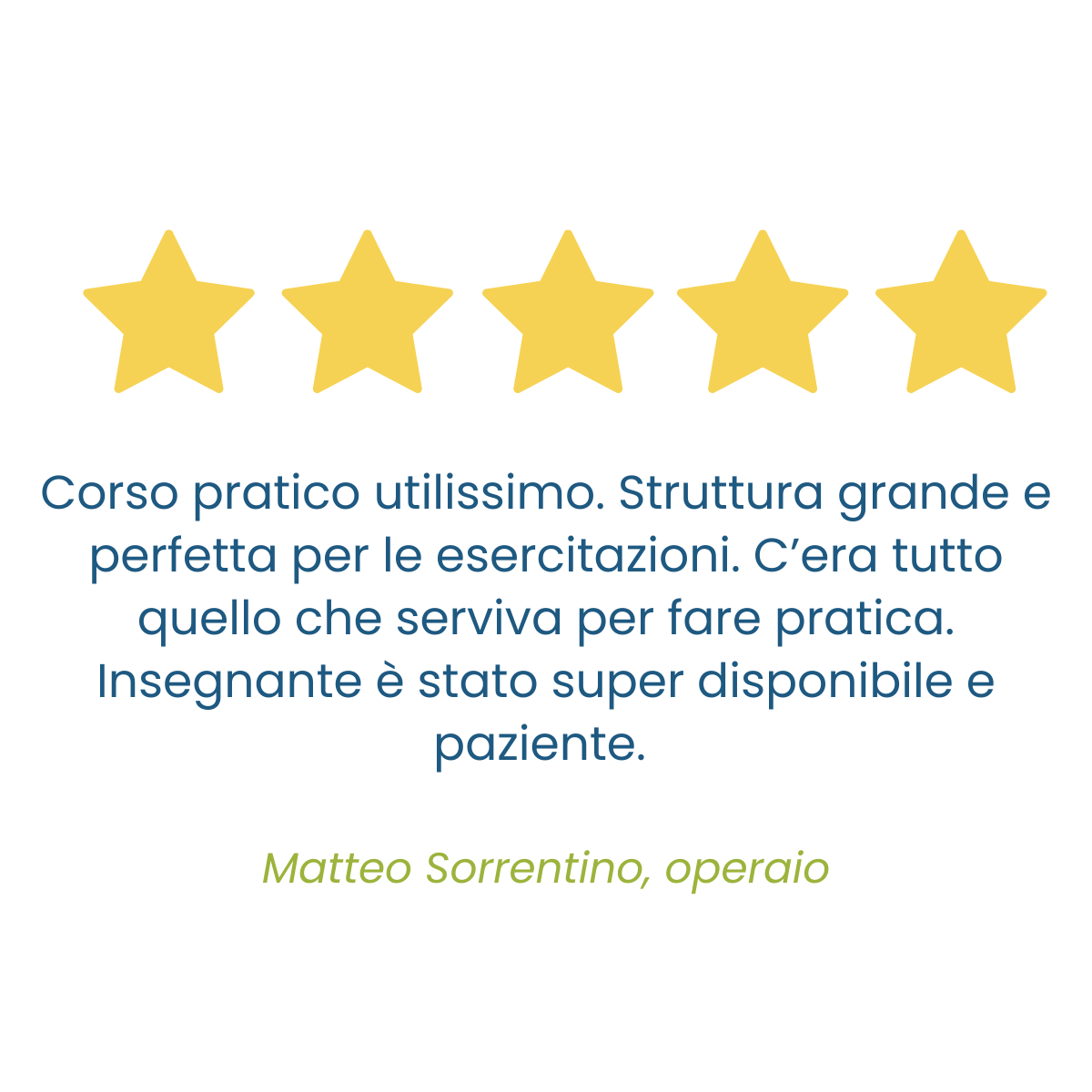 COrso di formazione ottimo